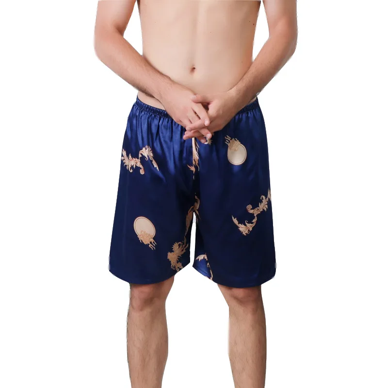 blue Shorts 5XL 4XL кимоно для мужчин из двух частей, большой размер, мужской сексуальный халат, женская одежда для сна, наборы для пар, набор халатов, пижама, туника, шелковое платье, комплект для сна - Цвет: blue Shorts