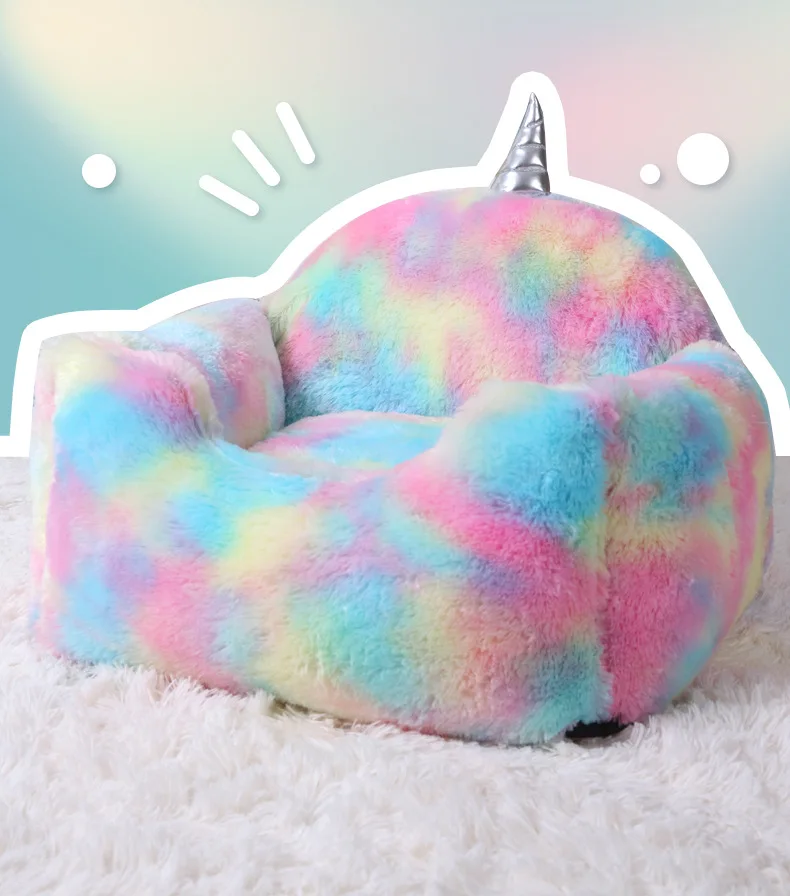 Holographic & Cozy Unicorn Bed For Pets