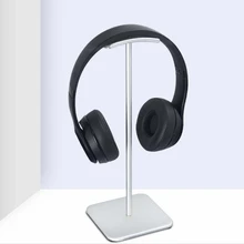 Non Slip Earphone Hanger Holder Headphone Stand Rack Sturdy Aluminum Alloy Gaming Headset Bracket with Solid Base for Table Desk