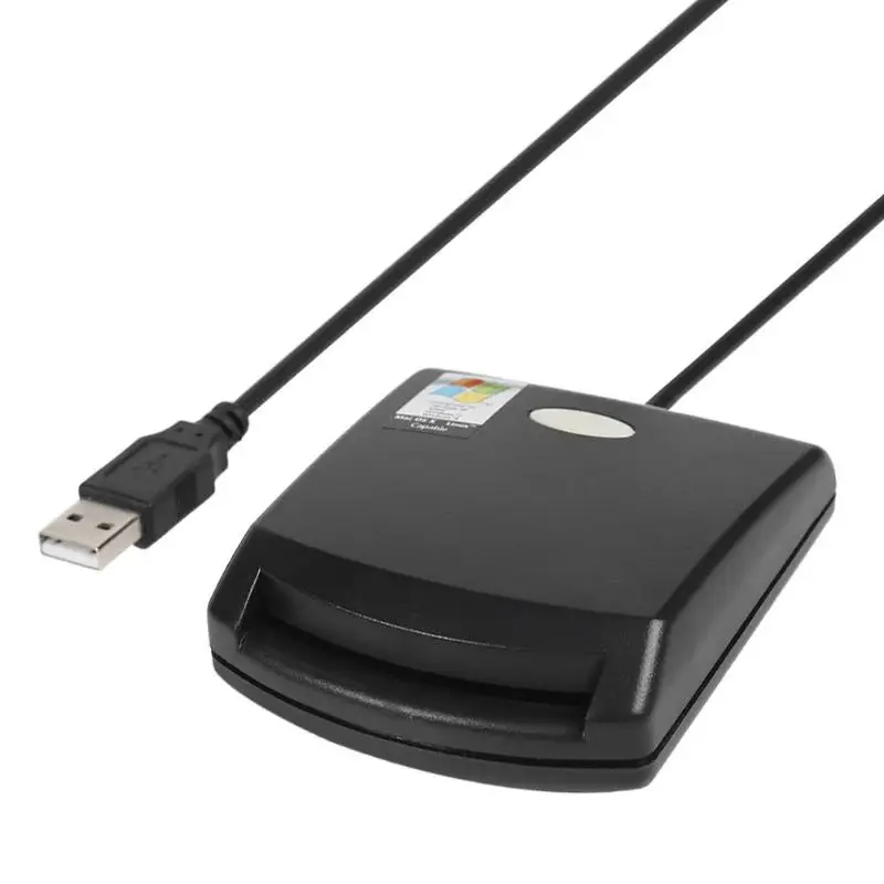 USB2.0 смарт-кард-ридер для iSO 7816 EMV IC карт смарт-ридер для Windows Pass EMVCO и WHQL сертификация безопасности