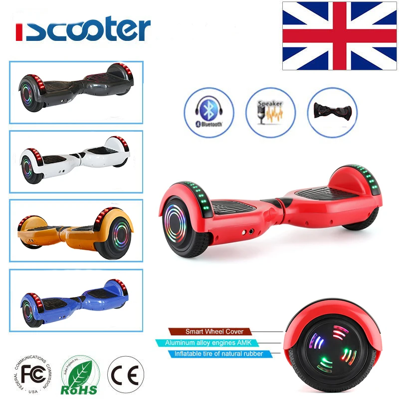 IScooter Bluetooth Ховерборд 2 умный Баланс колеса электрический скейтборд