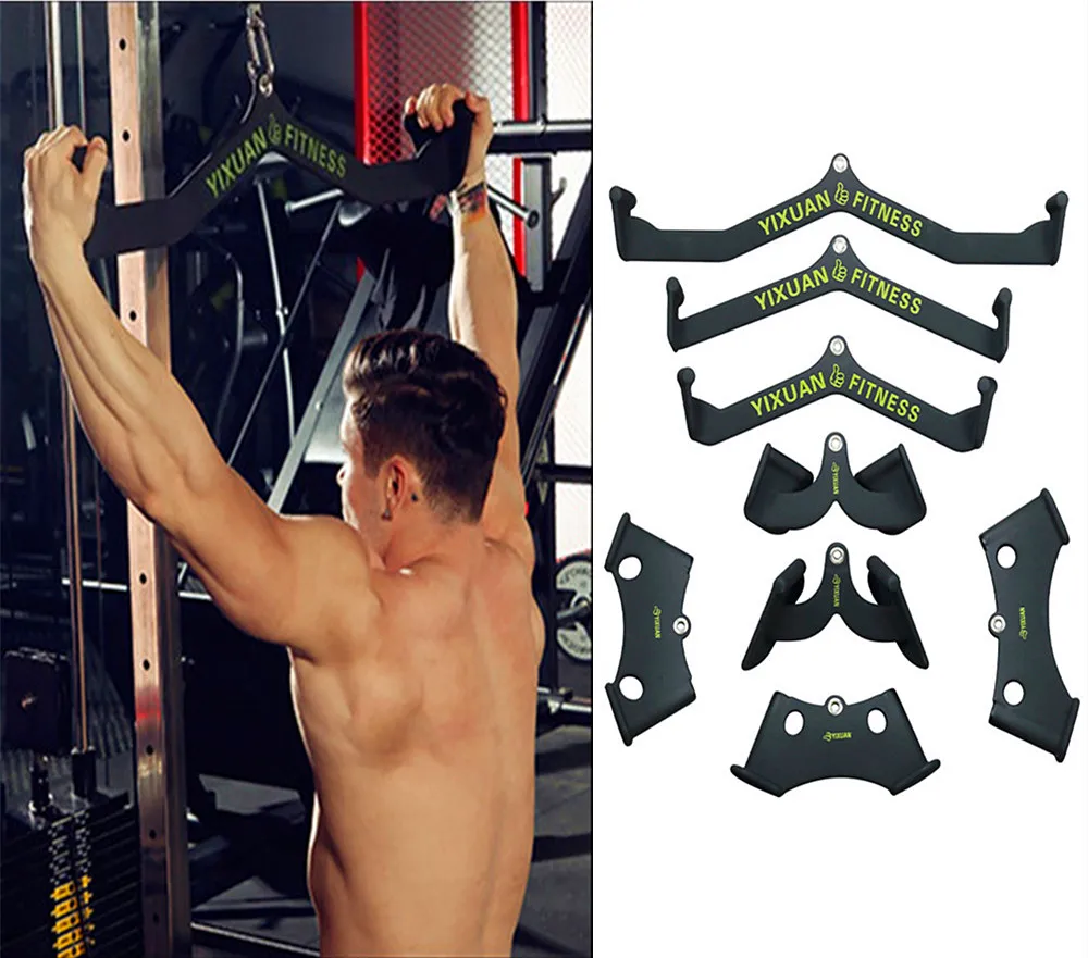 PULL DOWN BAR MULTI GYM CABLE ATTACHMENT 