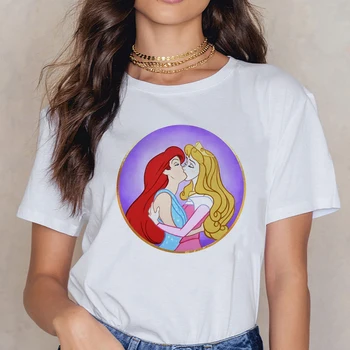 

New T-shirt female LGBT cool Harajuku multi-function O-neck top fashion spring and summer T-shirt ropa mujer