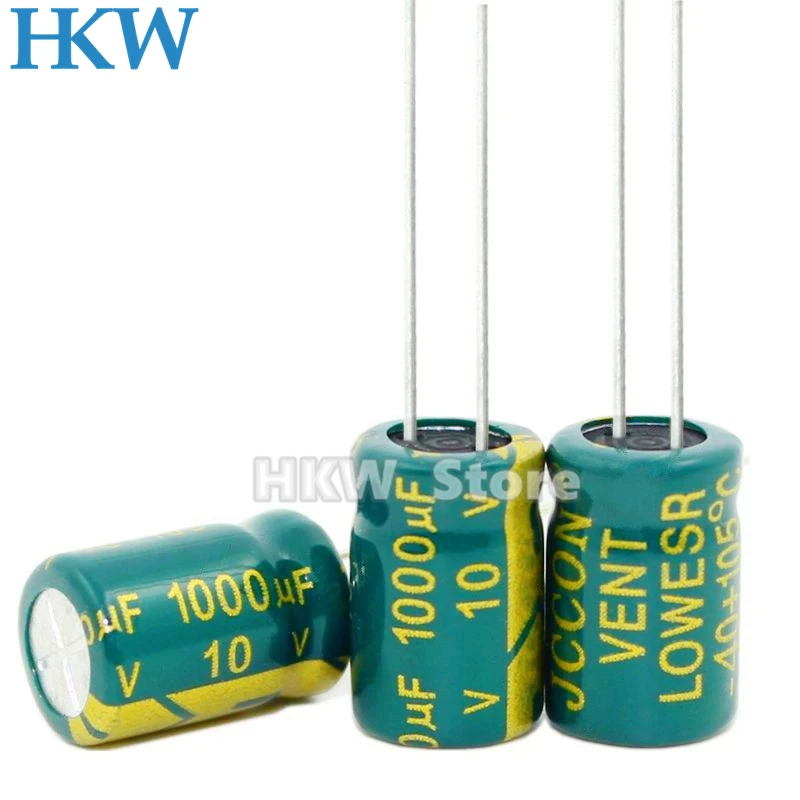 2-50pcs Aluminum Electrolytic Capacitor 6.3V 10V 16V 25V 63V 100V 400V High Frequency Low ESR 47UF 330UF 470UF 1000UF 2200UF 20%