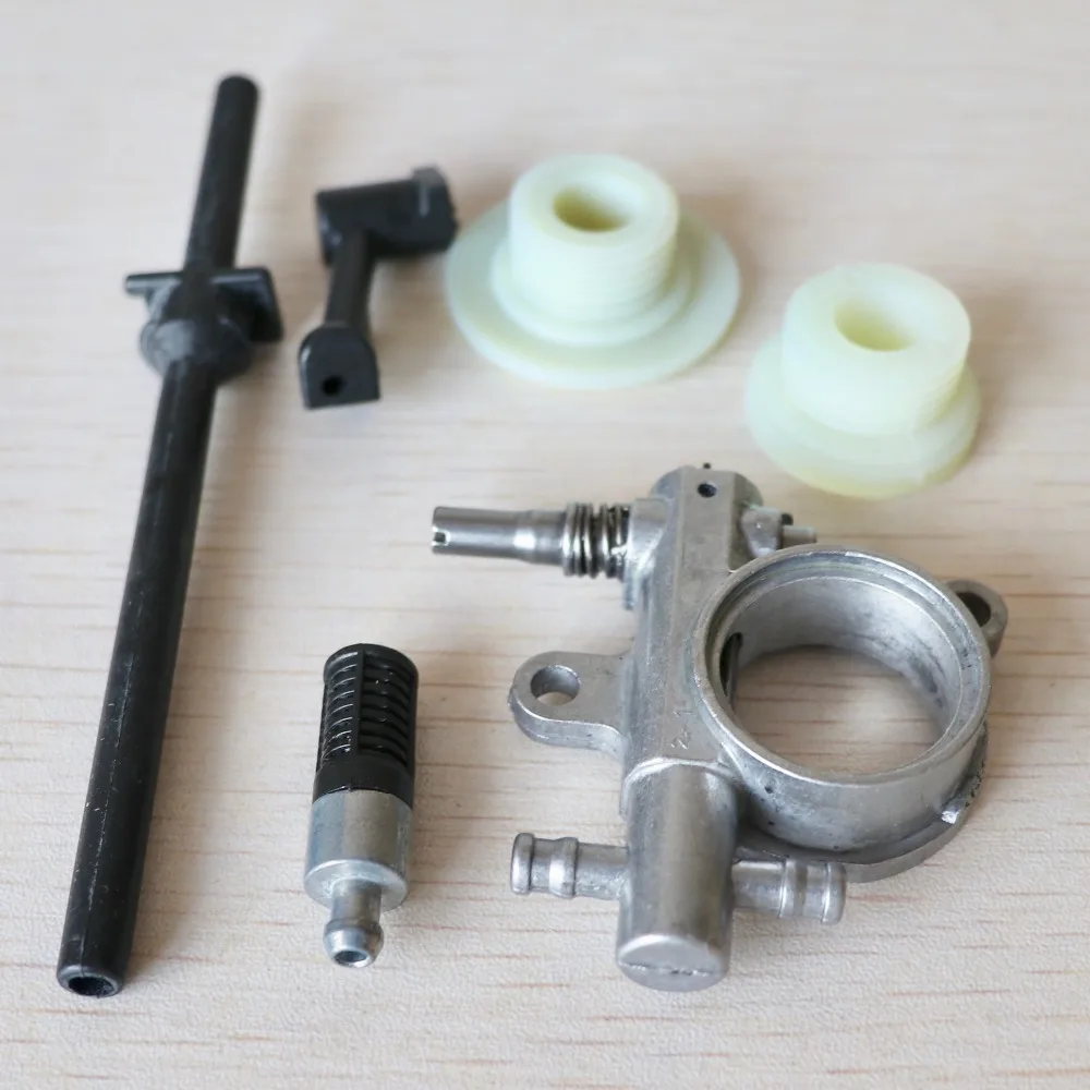 

Oil Pump Pipe Hose Line Endless Screw-Replacement For Chinese 25CC/2500 1 Set Chainsaw Accessories (including 6pcs Parts)