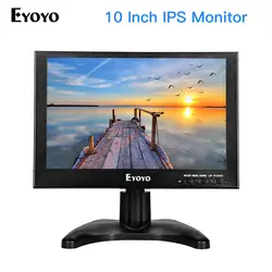 EYOYO 10 "TFT lcd экран ips 1280*800 ТВ дисплей с VGA Видео Аудио HDMI для ПК монитор CC tv монитор для видеонаблюдения
