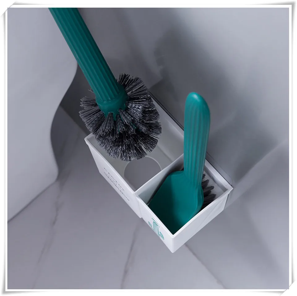MSJO щетка для чистки ванной комнаты для унитаза черная щетка для метлы набор для унитаза настенный держатель Escobilla wc power Scrubber набор для ванной комнаты