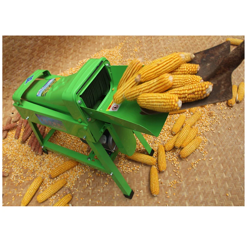 Household Small Automatic Maize Threshing Machine Corn Thresher Processing Equipment