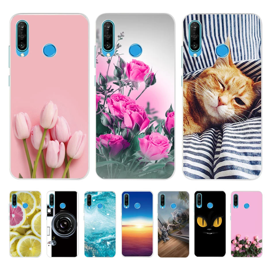 Чехол 6 15 дюйма для Huawei Honor 20 S силиконовая задняя крышка из ТПУ с принтом мягкий