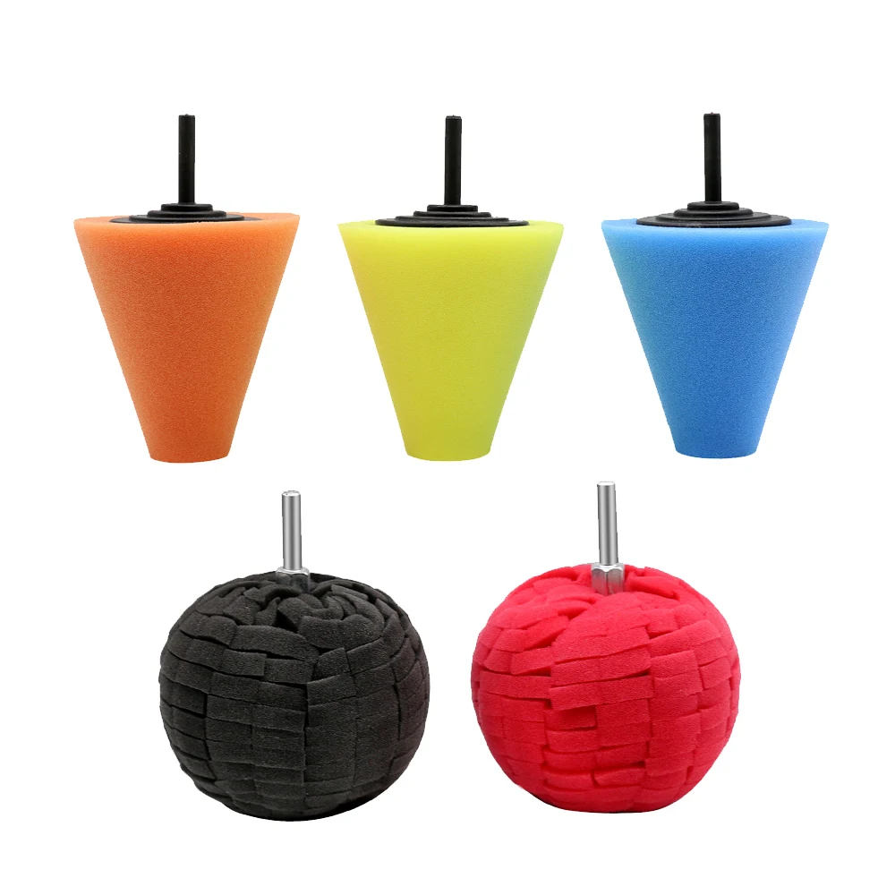 

Car Motorcycle Polishing Buffing Pad Auto Abrasive Disc Sponge Foam Pads & Washing Cleaning For For Polishing Machine Polisher