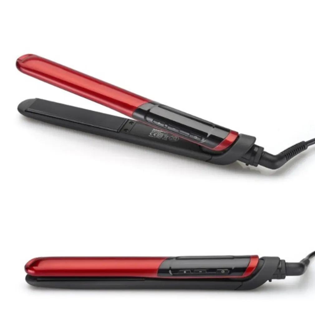Hair Straightener Perm Ceramic Splint Hair Straight Volume Dual use Straightening Plate Clip Bangs Big Volume 4