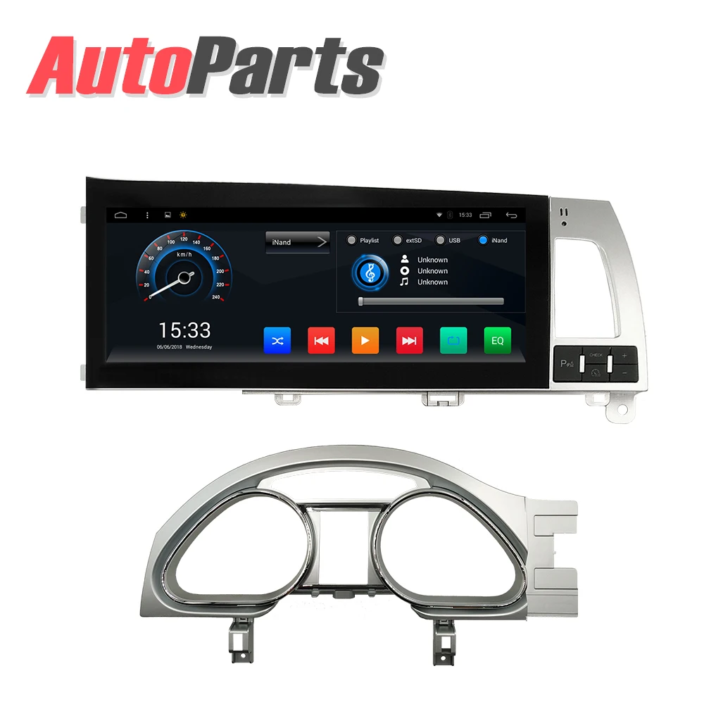 Excellent Kukuz Android 10.25" car dvd gps player for Audi Q7 multimedia 2010 2012 2013 2014 2015 audio radio system navigation IPS AUX 2