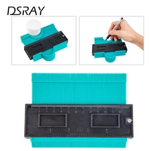 13 см контурный Манометр Универсальный Инструмент Линейка неправильный контур рисунок мера радиан копия линейка плотник чертеж линейки шаблон