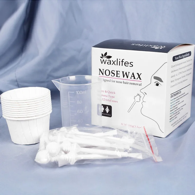 Nose Hair Removal Wax Mild And Non-irritating Portable Nose Hair Removal Wax Kit
