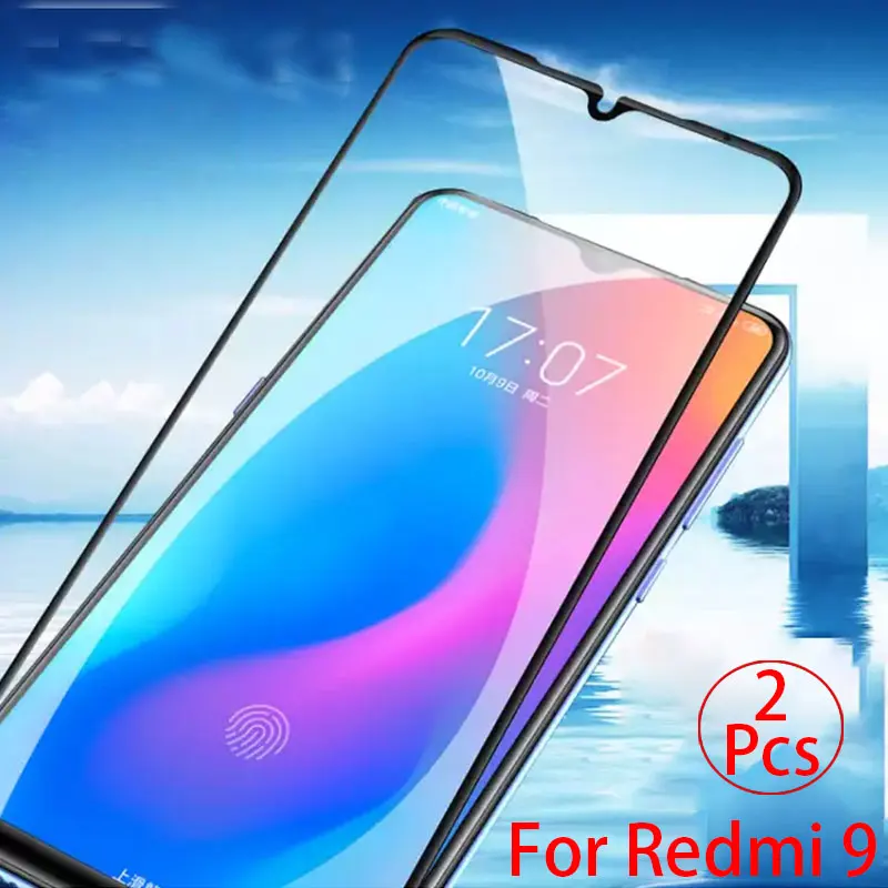 Защитное стекло для экрана xiaomi redmi 9 закаленное на ksiomi redmi9 защитная пленка xiomi readmi