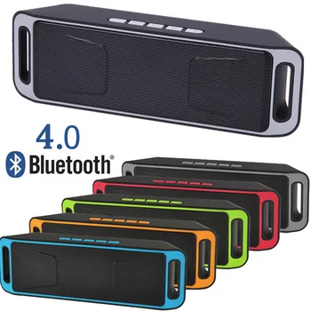 

Outdoor Column Wireless Bluetooth Speaker Dual Horn Bass Subwoofer AUX TF Card U Disk Loudspeaker For PC Phone Speaker