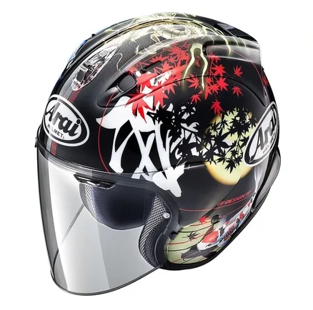 Оригинальный Arai с открытым лицом мотоциклетный шлем VZ RAM PEDROSA Самурайские духи