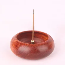Простая домашняя тарелка для ароматерапии, Подарочная основа, украшение из палисандра, изысканная чаша, форма курильницы, курильница, палочка, держатель