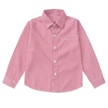 Одежда для мальчиков; сезон весна-лето; полосатые рубашки с длинными рукавами для отдыха; хлопковая одежда для детей; вечерние костюмы для мальчиков