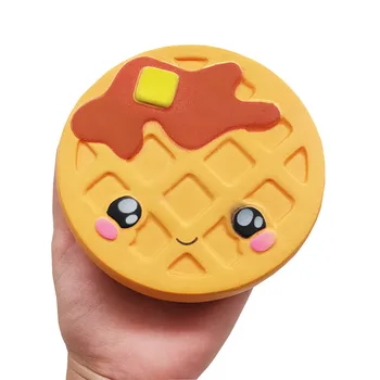 

Jumbo Waffles Biscuits Cute Squishy Slow Rising Soft Squeeze Toy Phone Strap Scented Relieve Anitstress Funny Kid Xmas Gift