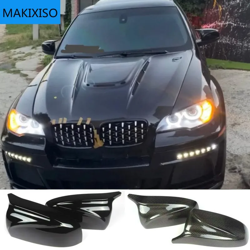 Подходит для BMW X5 E70 X6 E71 зеркало заднего вида 08-13 рожкового типа Корпус зеркала