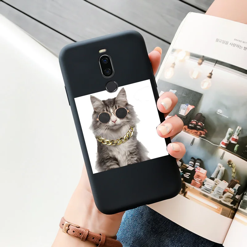 best meizu phone case brand Black Soft TPU Shell For Meizu X8 Case Personality Tide Shell For MEIZU X8 Case Silicone Edging Matte Phone Case Cover For MEIZU meizu phone case with stones black Cases For Meizu