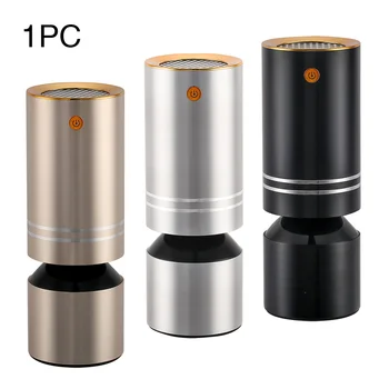 

Fresh Oxygen Bar Mini Auto 12V HEPA Filter Cleaner Home Office Vehicle Universal Ozone Ionizer Car Air Purifier Negative Ions