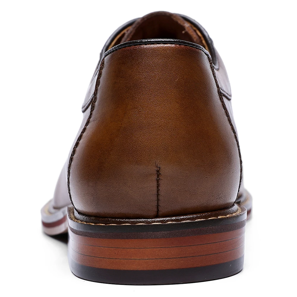 Desai Genuine Leather Shoes Men Dress Shoes Fashion Comfortable Oxford Shoes Casual Soft Shoes,Wedding,Formal ,Large Size,Gifts 4