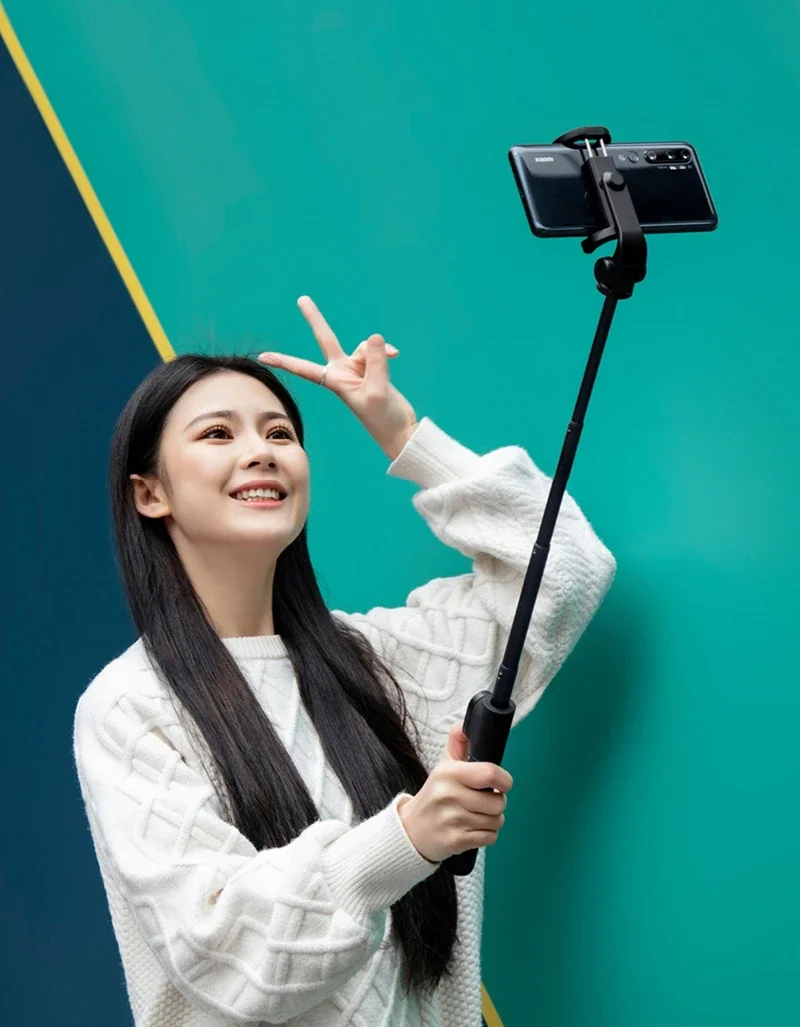 Original Xiaomi Mi Zoom Tripod Selfie Sticks with bluetooth Remote Foldable Extendable Monopod for iOS Android