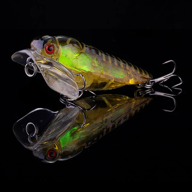 WALK FISH Fishing Lure Cicada Floating Lscas Artificial Bait 55mm