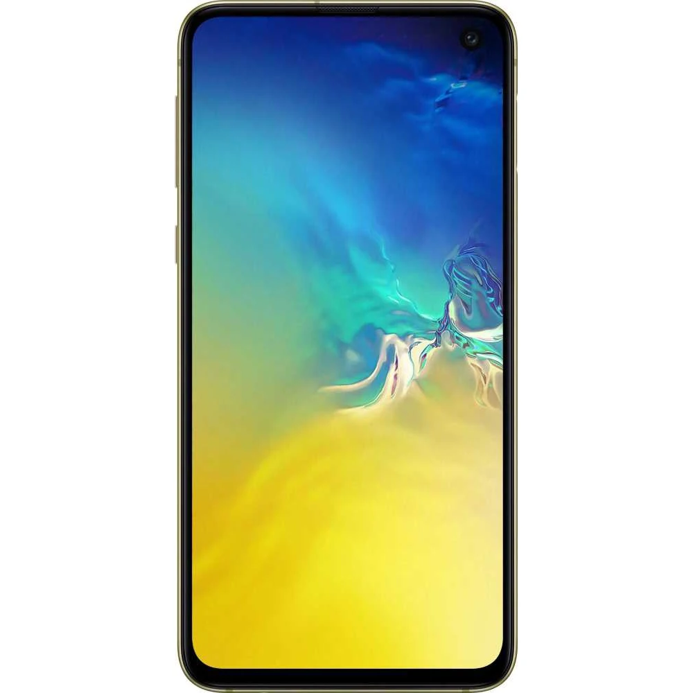 Смартфон Samsung Galaxy S10e SM-G970F 128Gb 6Gb желтый 3G 4G 2Sim 5.8" AMOLED 1440x2960 And9 16Mpix