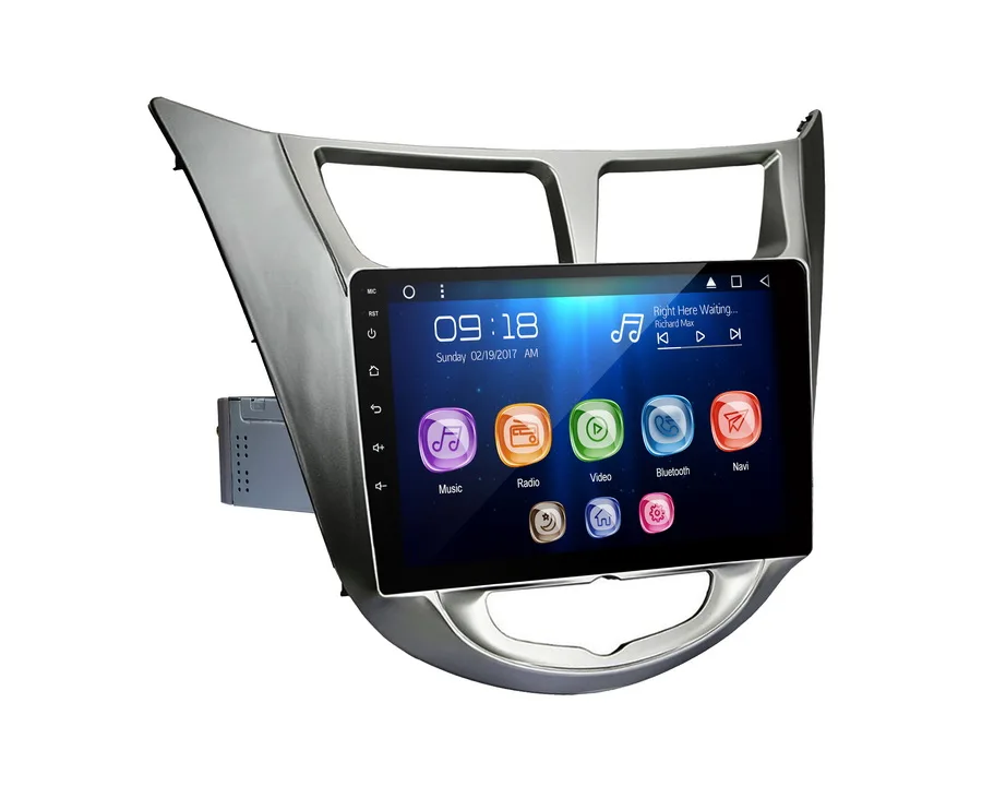 Discount Allways 10.1" IPS Screen Android 9.0 Octa-core Ram 2GB Rom 32GB Car Multimedia for Hyundai Solaris/ Verna/ Accent/ Aventa 2012 2
