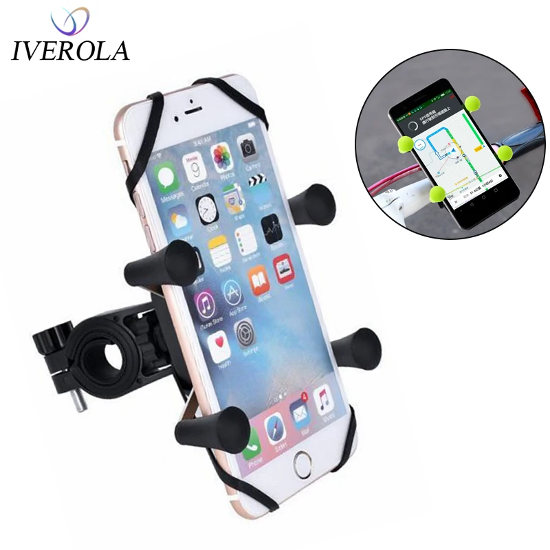Универсальное крепление для телефона мотоцикла и велосипеда X Clip Stand GPS