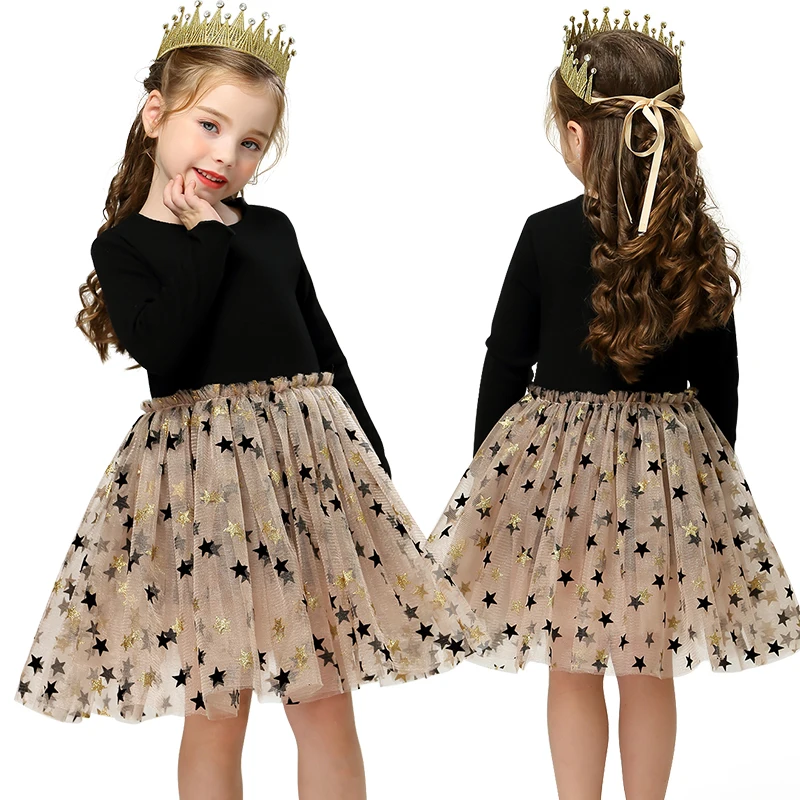 Детское черное платье для девочек; Карнавальные Платья для девочек; платья костюмы для детей; детское платье для свадьбы; одежда для дня рождения маленькой принцессы; Vestidos