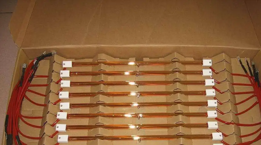 Carbon Fiber Tube Quartz Infrared Radiant Heater