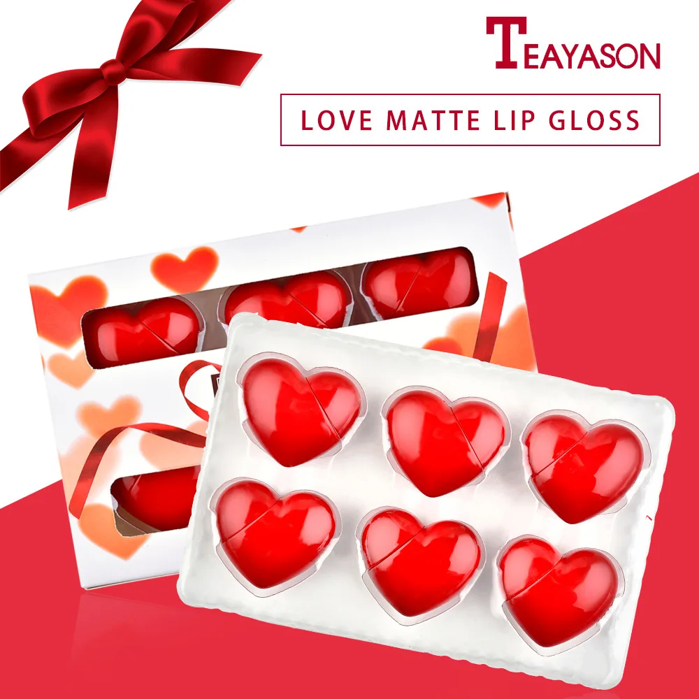 Korean Style Heart Shape Liquid Lipstick Moisturizer Lip Tint Waterproof Sexy Matte Lip Paint Beauty Lip Gloss Lips Makeup Kit Korean Style Heart Shape Liquid Lipstick Moisturizer Lip Tint Waterproof Sexy Matte Lip Paint Beauty Lip Gloss Lips Makeup Kit