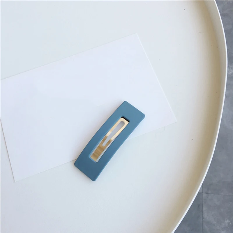 Cute Glitter Hairpins Snap Hair Clip for Girls Hair Pins Unique Women's Gift BB Hair Clip Candy Color Hair Accessories Dropship