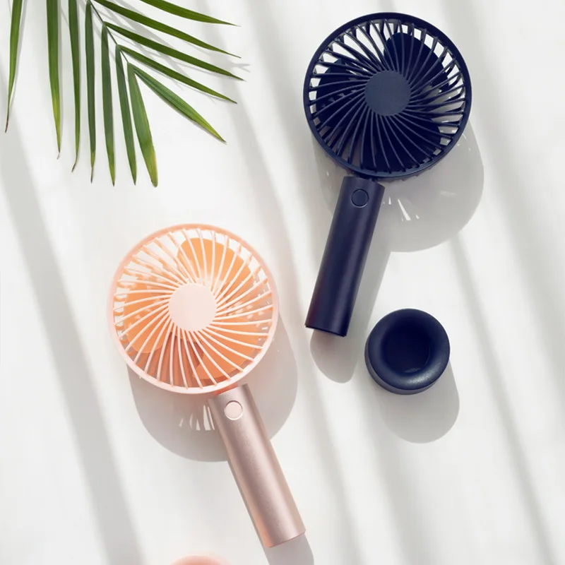 

Wholesale Aluminium Alloy Small Fan Portable Mini Desktop Handheld Fan Outdoor Portable USB Chargable Electric Fan