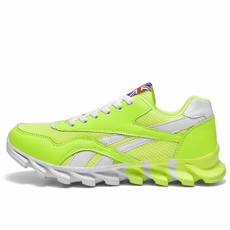 Мужская спортивная обувь для мужчин, кроссовки, брендовая дизайнерская Спортивная мужская обувь для спортзала, дышащая обувь для тренировок, Zapatillas - Цвет: 6300 green