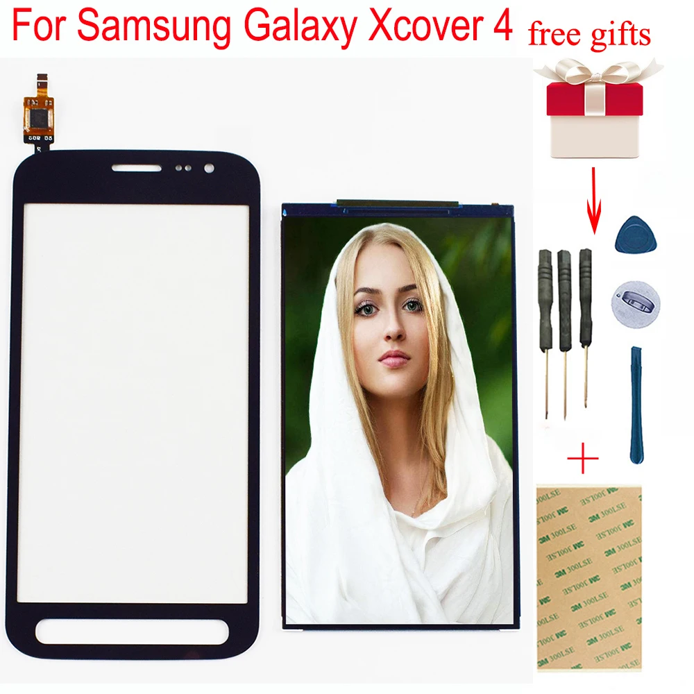 Для samsung Galaxy Xcover 4 lcd сенсорный SM-G390F G390F ЖК-экран G390 ЖК-дисплей Панель G390F сенсорный экран дигитайзер стекло сенсор