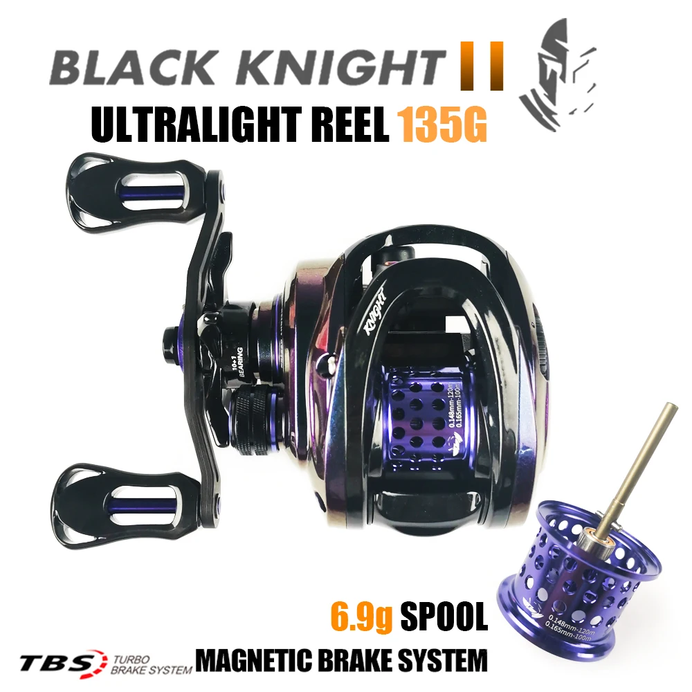 2021 New 135g Ultralight BFS Reel BK2 Spool 6.9g Finesse Bait Casting