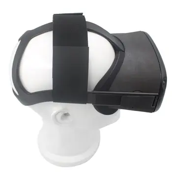 

PU Leather Pressure Relieving Headband Stretchable Fixing Belt Strap for Oculus Quest/Rift S VR Helmet Glasses