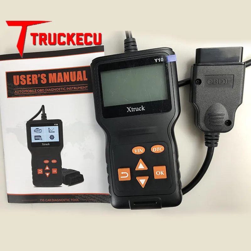Считыватель кодов ошибок XTRUCK Y10 OBD2 ODB2 диагностический инструмент для автомобиля