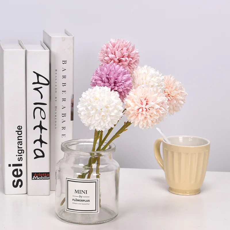 

1Pcs 28cm Artificial Dandelion Flower Cute Home Decor Shooting Prop Wedding Scene Decoration Office Decor Christmas