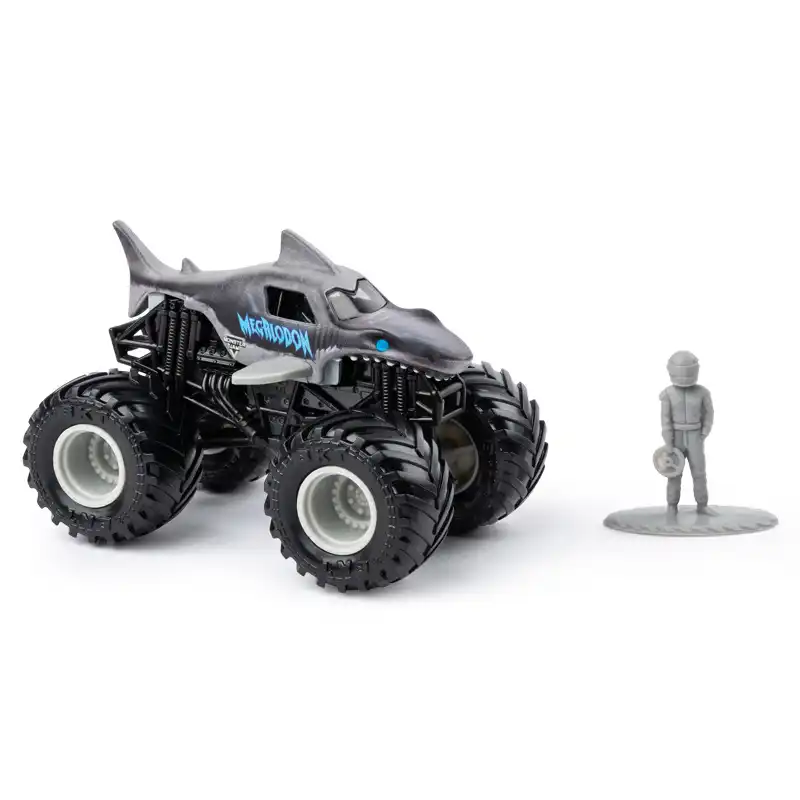 white monster truck toy