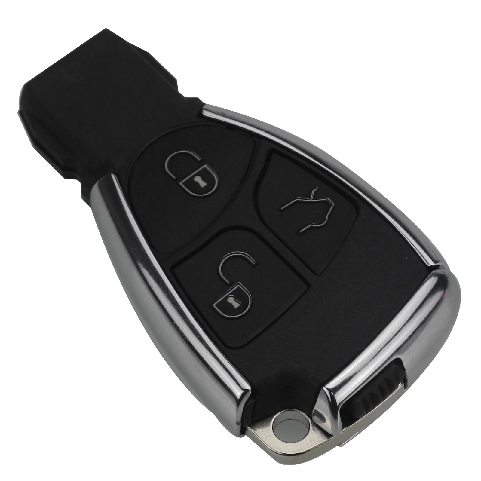 Jingyuqin 5ps 3B Дистанционный Автоматический смарт-чехол для ключей для Mercedes Benz B C E ML S CLK CL GL W211 хромированный стиль с держателем батареи