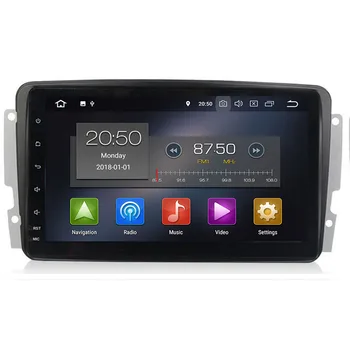 

9'' DSP IPS Android 10 4G 64G 2 DIN Car DVD player For Benz CLK W209 W203 W168 W208 W463 W170 Vaneo Viano Vito E210 C208 GPS