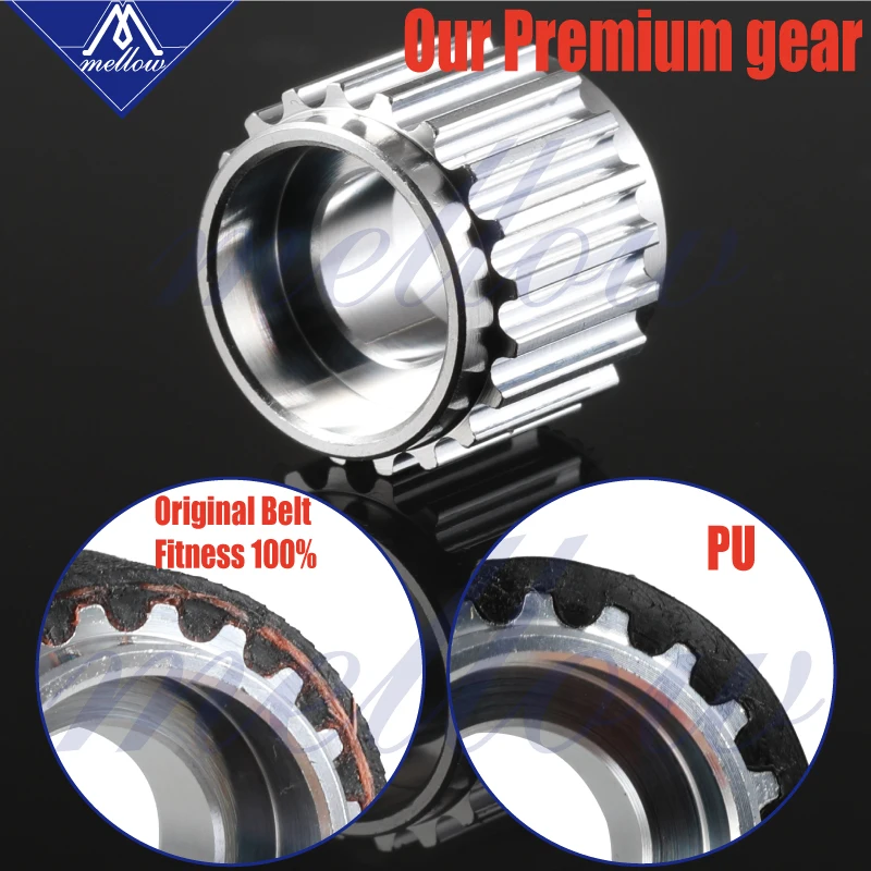 POP 5pcs 2GT Timing Pulley, Bore 5mm 6mm Width GT2 Timing Belt Idler Pulley Printer Accessories 16 Teeth Aluminum Synchronous Wheel Printer I.461032748 - View #4