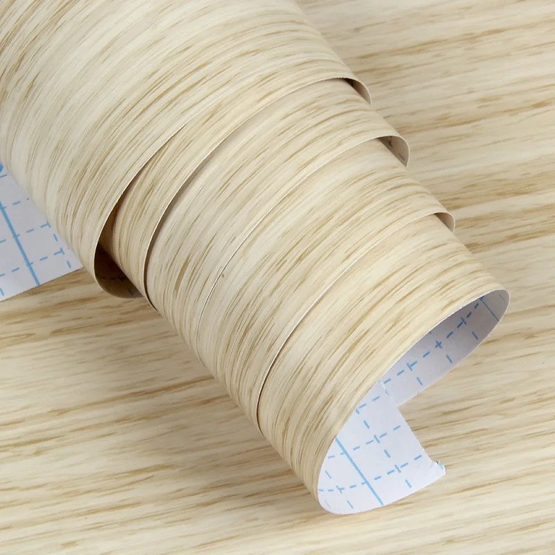 

45cm*10m Classic wood stripe 3D Wallpaper waterproof self-adhesive PVC 3d wall paper for House decoration