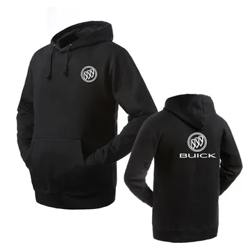 

Fashion pullover Hoodie Men Buick logo pullover Hoody cotton Tops Style Brand New Male Hoodie Hoody